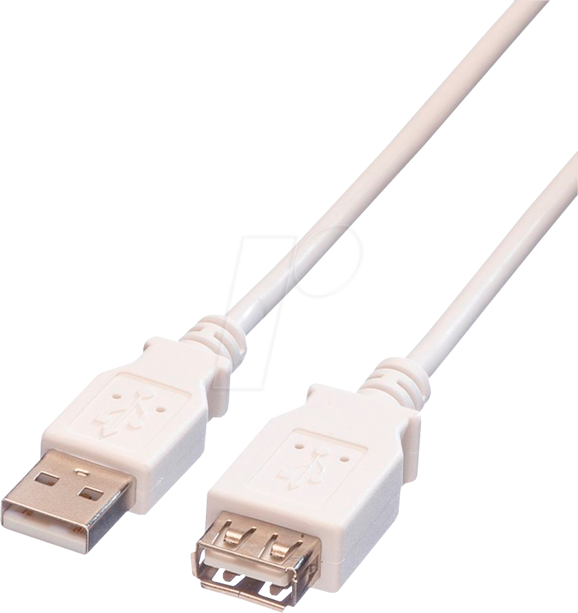 VALUE 11998961 - USB 2.0 Kabel, A Stecker auf A Buchse, 3,0 m