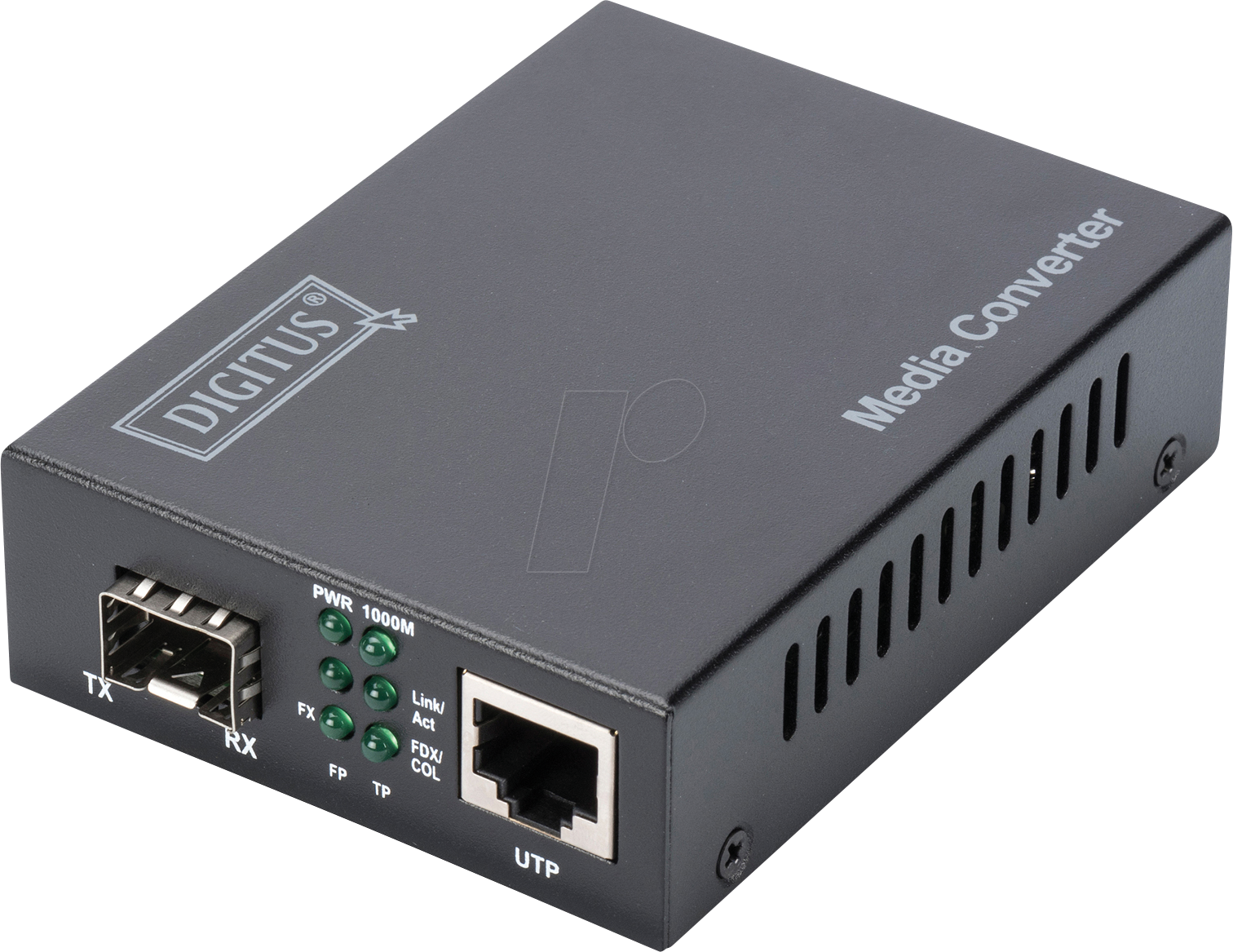 Thumbnail - DIGITUS DN-82130 - Medienkonverter, Gigabit Ethernet, RJ45 / SFP