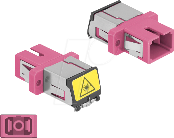 Thumbnail - DELOCK 86891 - LWL Kupplung SC/SC Simplex