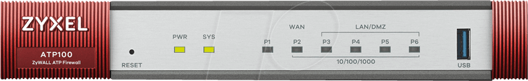 Thumbnail - ZYXEL ATP 100 - Firewall ZyWALL ATP100