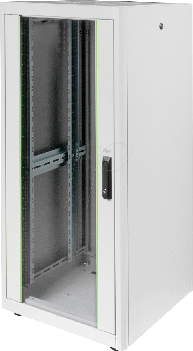 DIGITUS 1926U66D - 19'' Netzwerkschrank, 26HE, 600mm Tiefe, grau