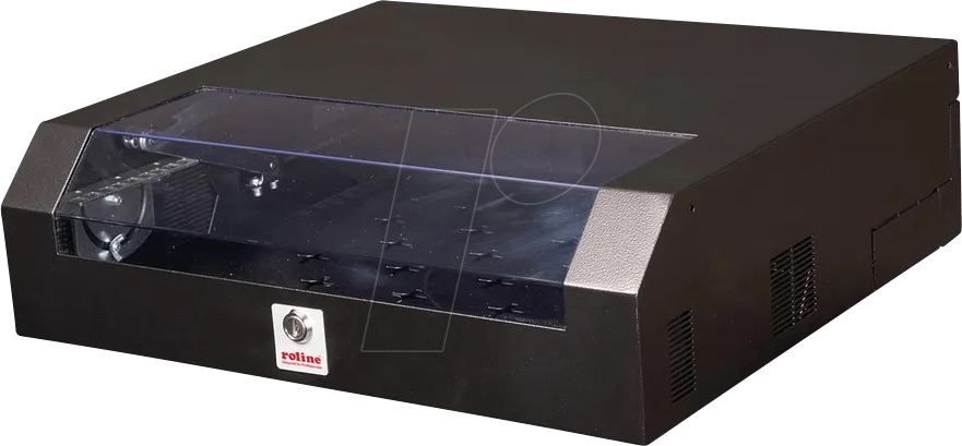 ROLINE 26210185 - 19'' Wandgehäuse, 5 HE, kurz, schwarz