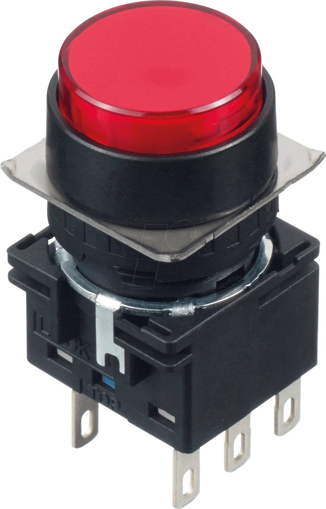 ID LB1BA1T6LR - Drucktaster LB, 22 mm , 2 CO, rot