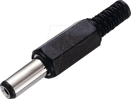 HS 21-14 - Hohlstecker Knickschutz, Ø außen: 5,5 mm, Ø innen: 2,1 mm