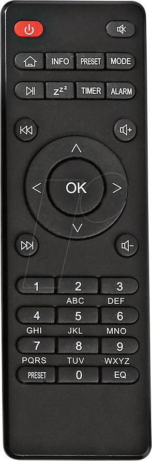 N RDINRC300BK - Passend für: RDIN3000BK / RDIN4000BK / RDIN5000BK / RDIN5005BK