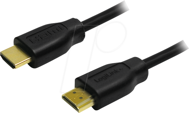 LOGILINK CH0054 - HDMI A Stk. > HDMI A Stk., 4K@30 Hz, schwarz, 15 m