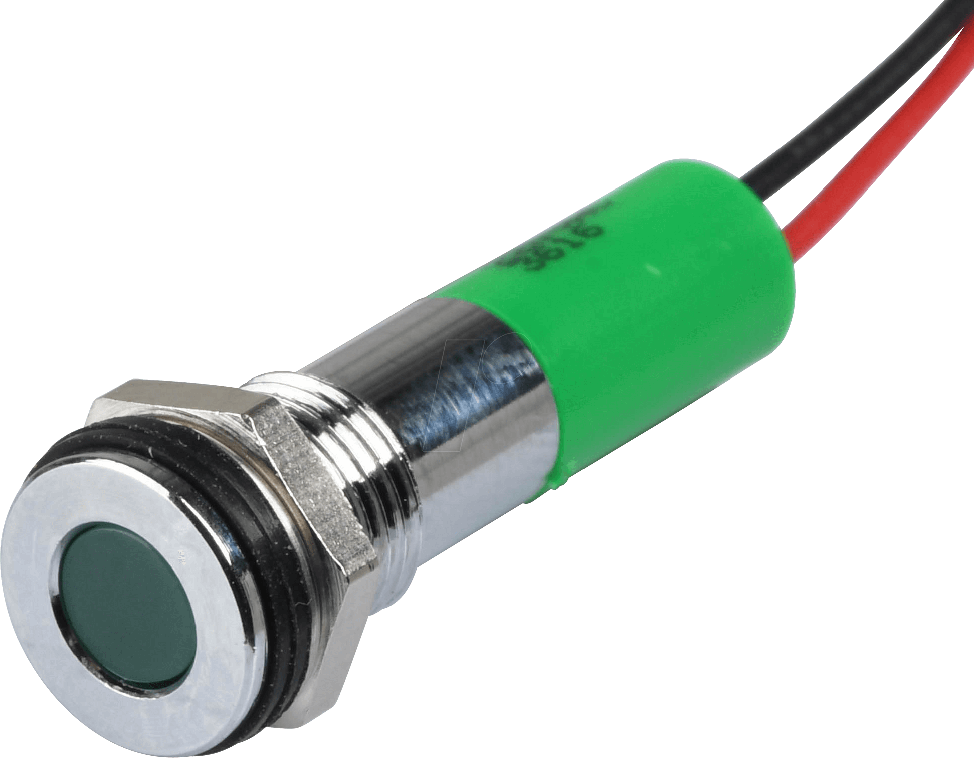 APM Q8F3C G220E - LED-Signalleuchte, grün, 220 V, Ø 8 mm, bündig, bedrahtet