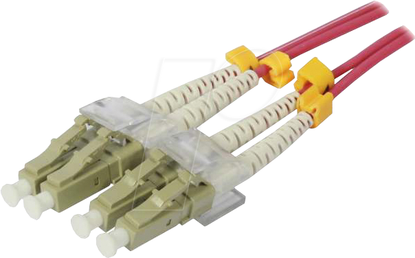 Thumbnail - SYN S216768 - Duplex Patchkabel LC/LC 50/125µ, OM4 violett, 7,5 m