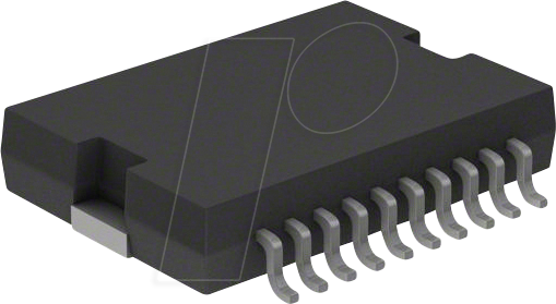 Thumbnail - L 6201 PS TR - DMOS-Vollbrückentreiber, 12 - 48V, 60V/4A, PowerSO-20