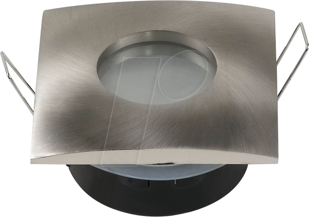 OPT 2012 - Deckeneinbauring, GU10, eckig, nickel