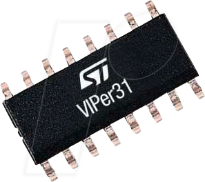 VIPER318LDTR - AC/DC-Offline-Hochspannungswandler, 60 KHz, 850 mA, SO-16