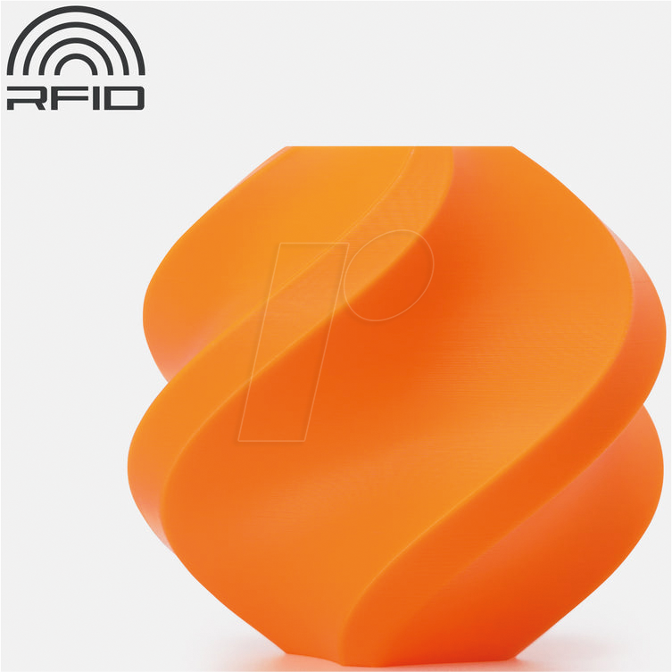 BL A00-A1-SPLFR - Filament, PLA Basic, Refill, Kürbisorange, 1,75 mm, 1 kg