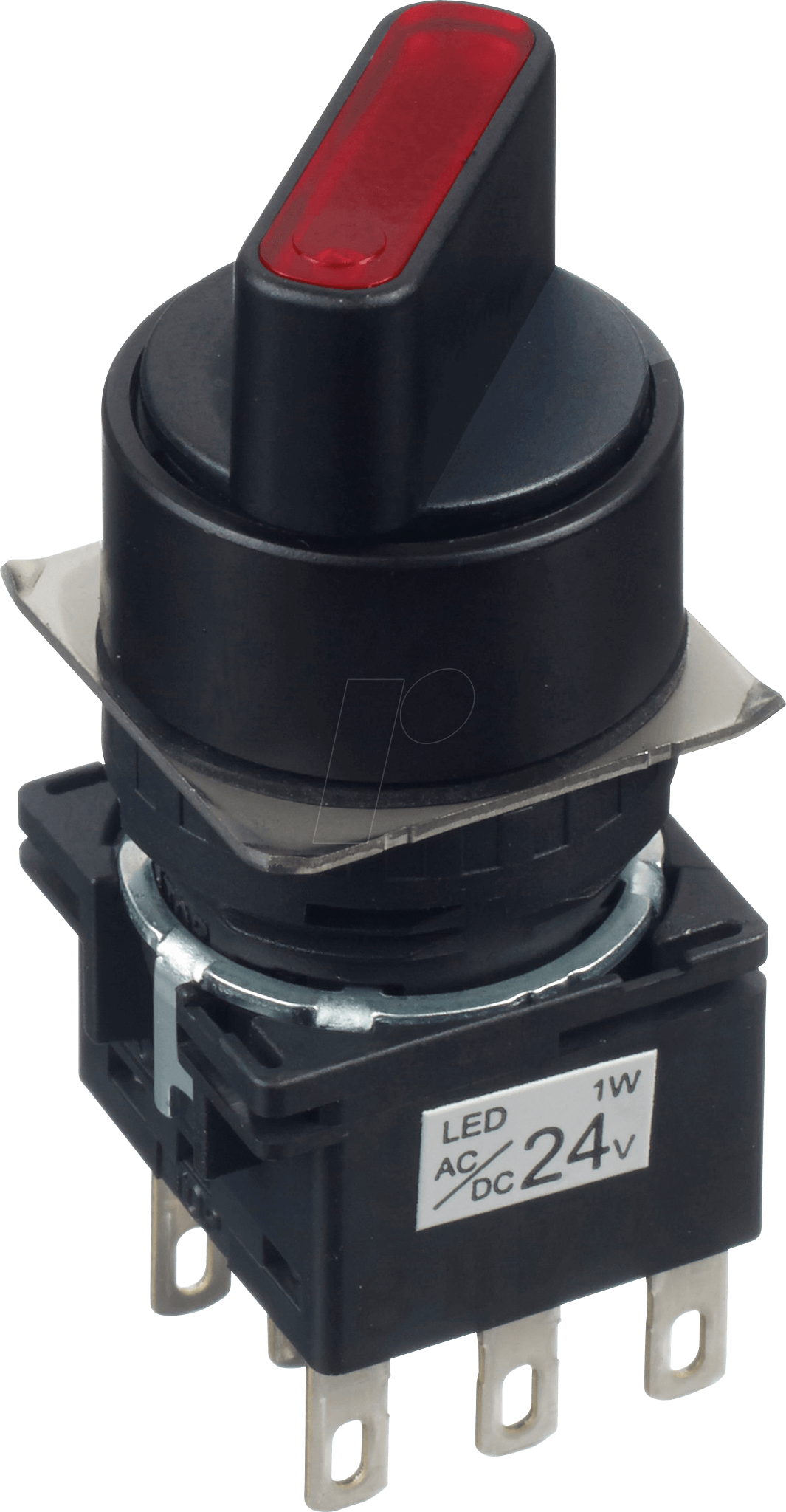 ID LB1F2T64R - Leuchtwahlschalter LB, 22 mm , rot