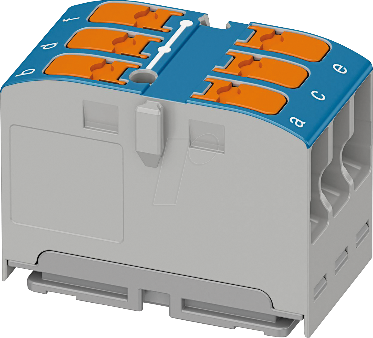 Thumbnail - PHOE 1019565 - Verteilerblock - PTVFIX 6X2,5 blau