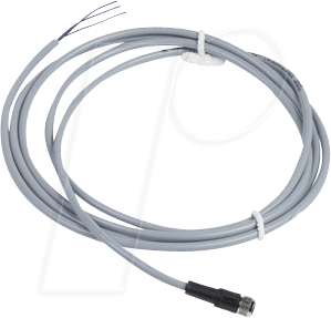 XZCPV0941L2 - XZ-Vorverdrahtete Buchse, gerade, M8, 4-pol, 2 m Kabel