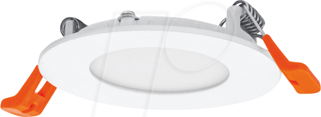LDV 075573116 - Einbauleuchte Downlight Slim, 4,5 W, 240 lm, 4000 K, rund, weiß
