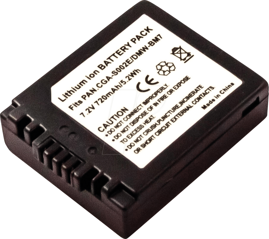 AKKU 40725 - Akku, Digitalkamera, kompatibel, 720 mAh