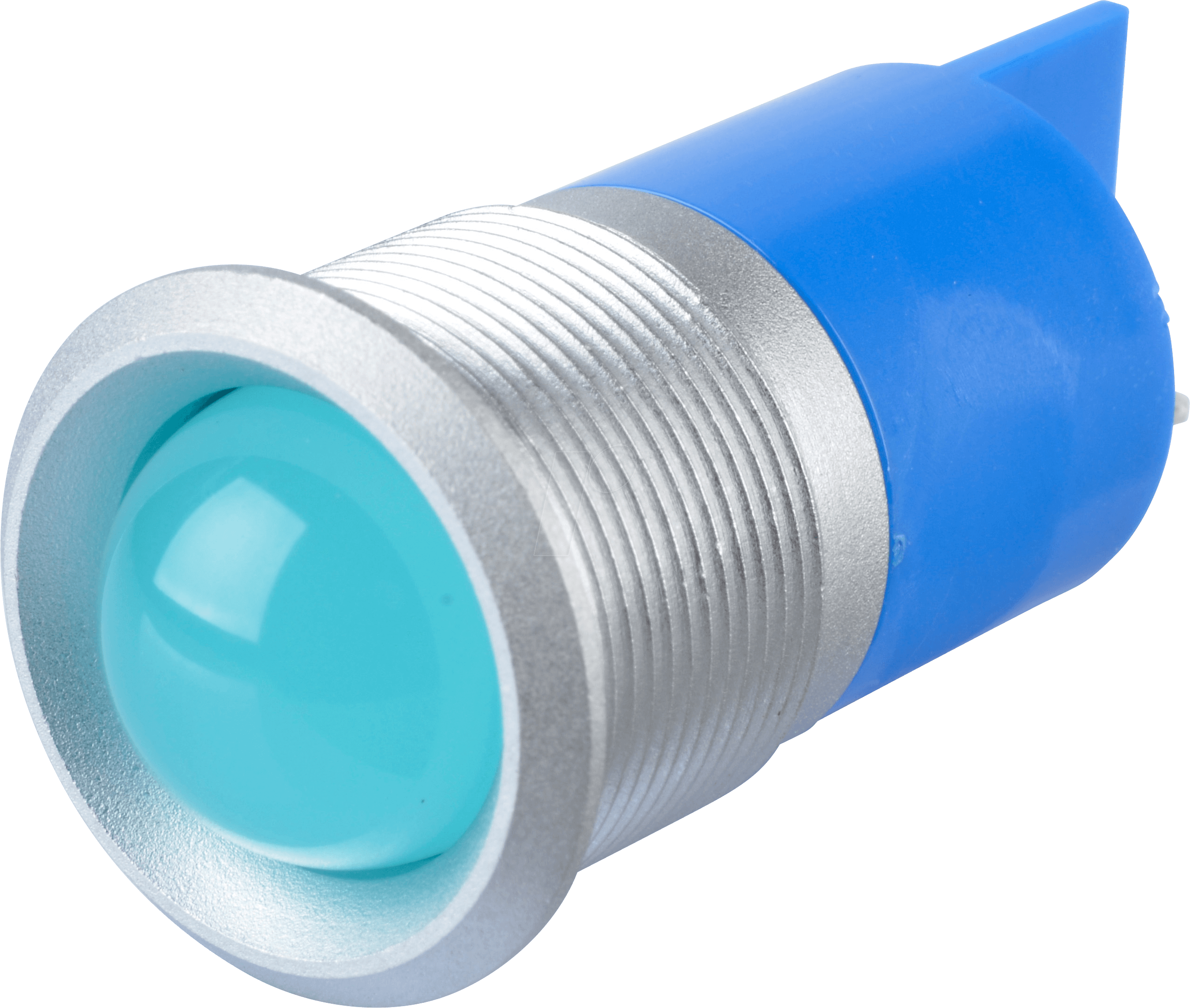 Thumbnail - APM Q22P1G B220E - LED-Signalleuchte, blau, 220 V, Ø 22 mm, vorstehend, FASTON