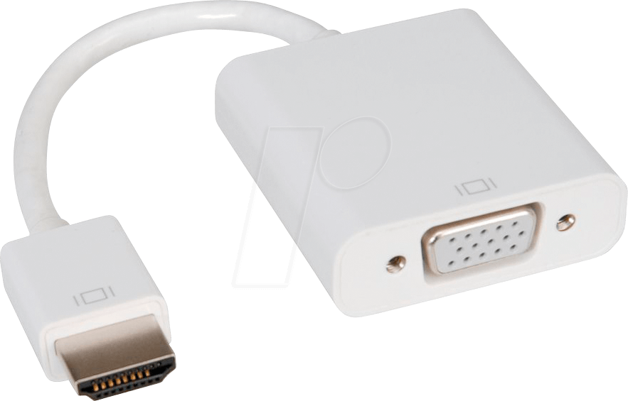 ROLINE 12033114 - HDMI Adapter, HDMI Stecker auf VGA Buchse