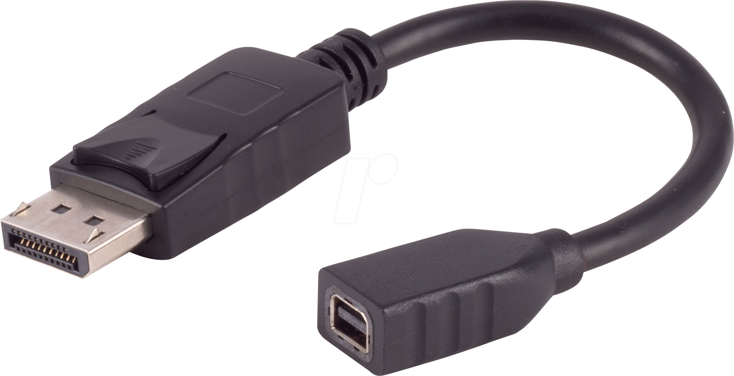 SHVP BS10-01031 - DisplayPort Adapter, DisplayPort Stecker > Mini DisplayPort Buch