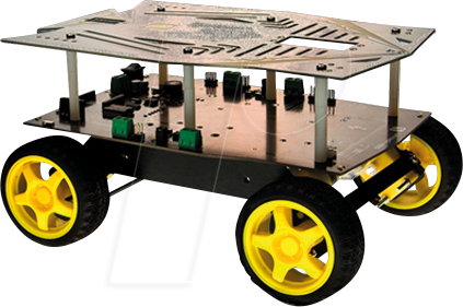 Thumbnail - ROB0102 - Mobiler Roboter Cherokey 4WD