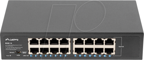 LBG RSGE16 - Switch, 16-Port, Gigabit Ethernet