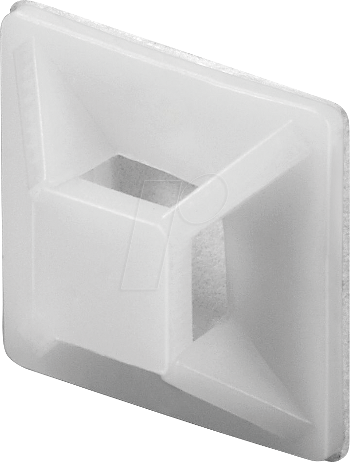 GOOBAY 17104 - Kabelsockel 19x19mm, natur