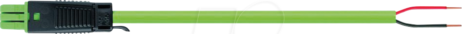 WAGO 894-133-5 - Anschlussleitung, Buchse, 2-polig, Kod. E, 5 m