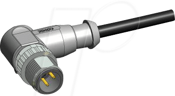 SAL12 RSW42 - SAL M12x1, 4-pol, 2 m, Kabelstecker, gewinkelt
