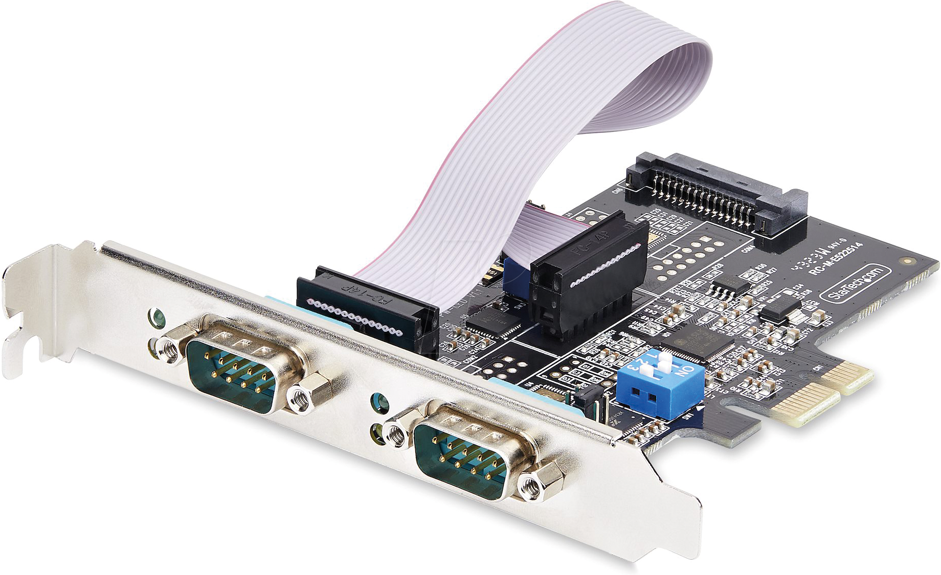 ST 2S232422485 - 2 Port Serielle PCIe Karte, RS232/422/485