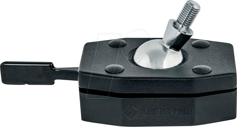 Thumbnail - BERN 9 281 SW - Kugelgelenk-Halter, mit Schraube, 40 mm Ø, schwarz