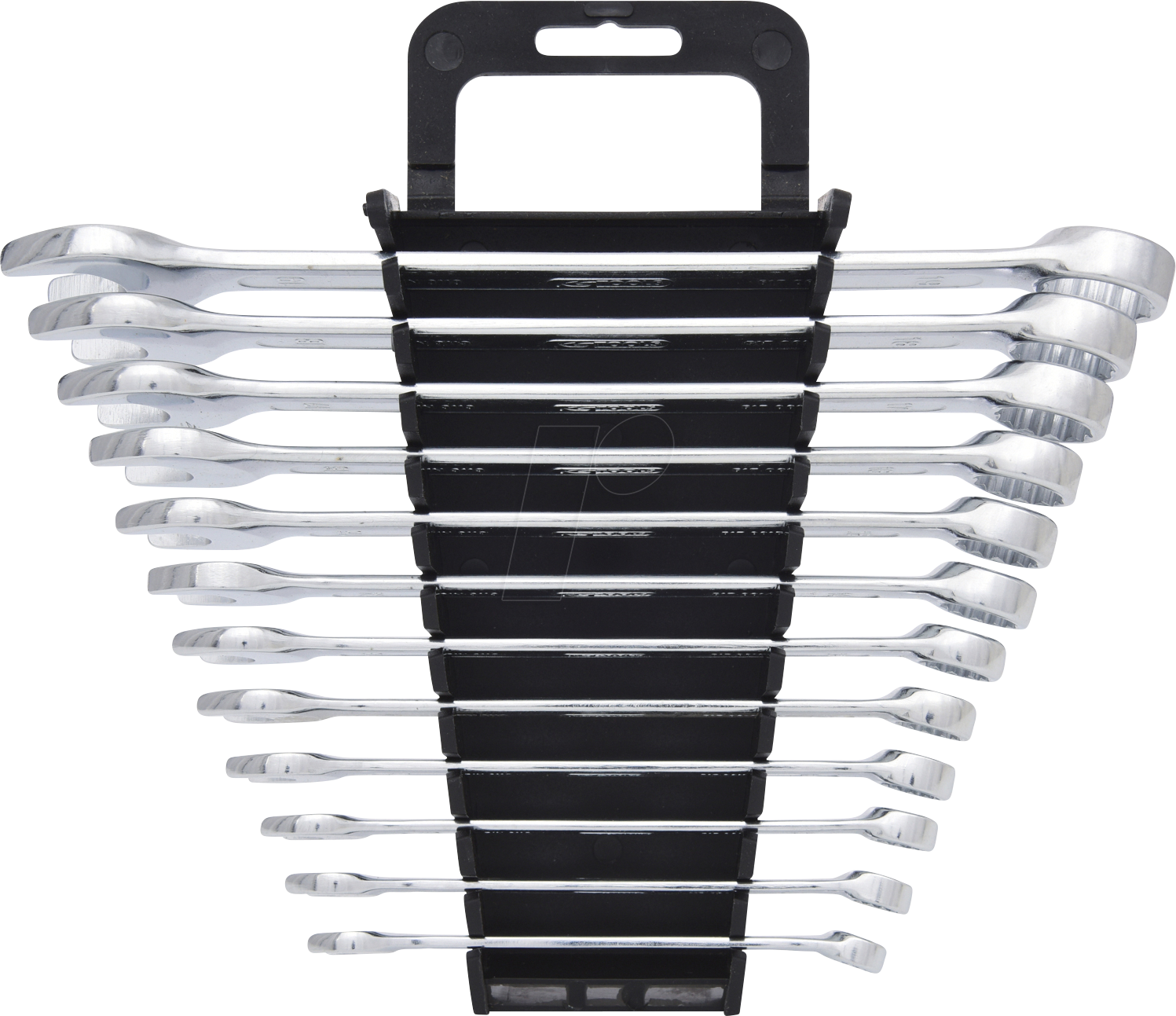 KS 517.0052 - Ringmaulschlüssel-Satz, abgewinkelt, 12-teilig 8-19mm