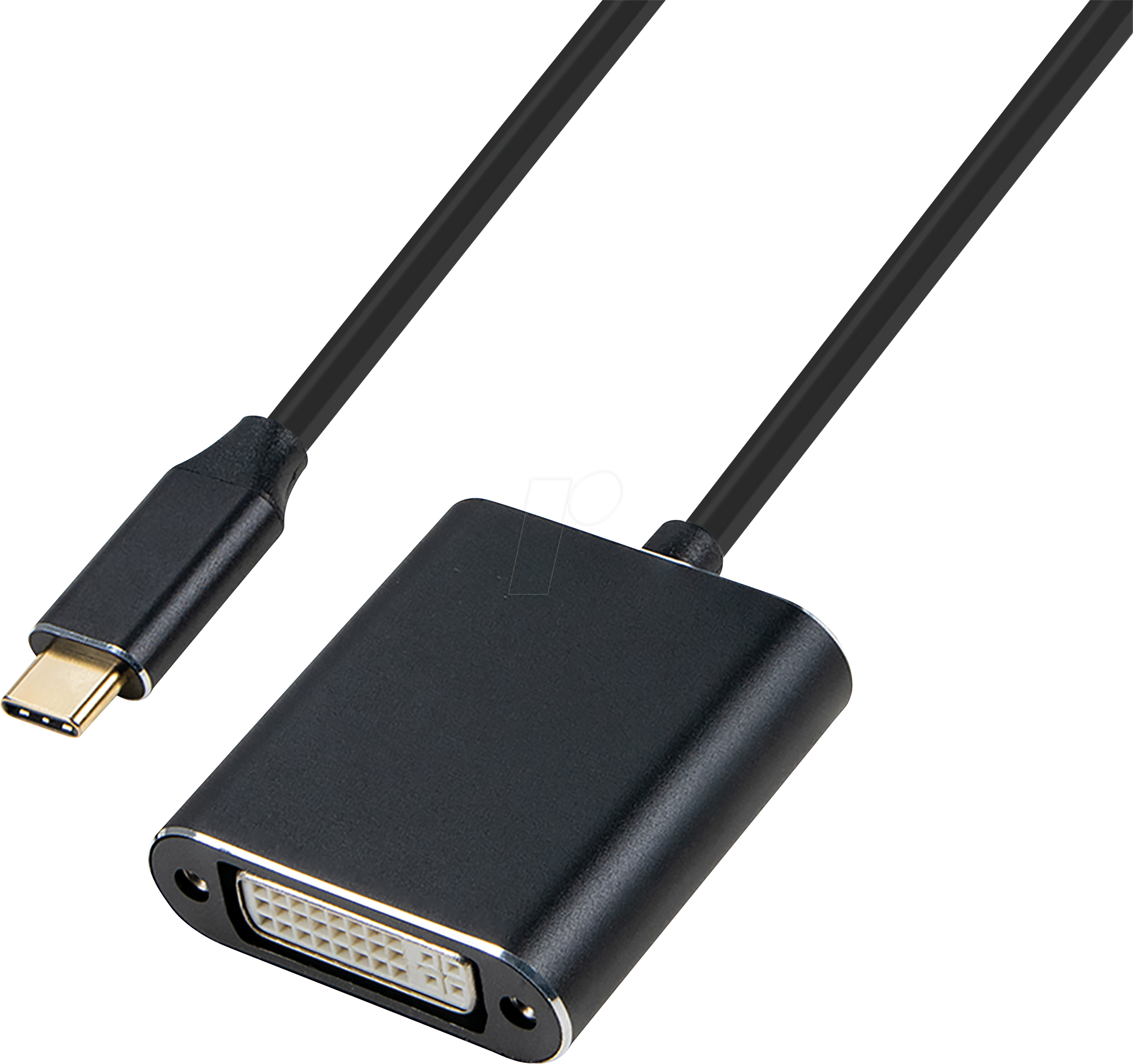 TTL USBCDV-FB0,2 - USB C Stecker auf DVI Buchse, 4K@30 Hz, 0,2 m
