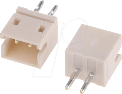 JST B2B-ZR - JST - Stiftleiste, RM 1,5 mm, 1x2 polig, gerade