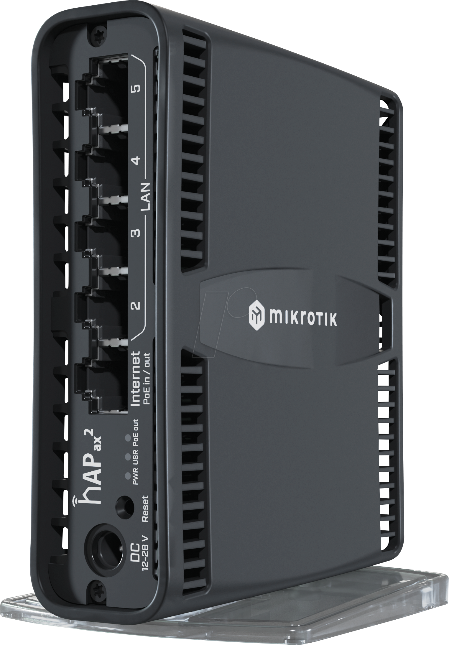 MTK HAP AX2 - hAP ax² WiFi6 Router, 2,4/5 GHz, 1775 MBit/s, Gigabit Ethernet,