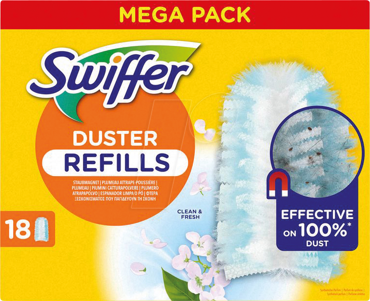 SWIFFER 711043 - Swiffer Staubmagnet Nachfüllpack 18 Stück