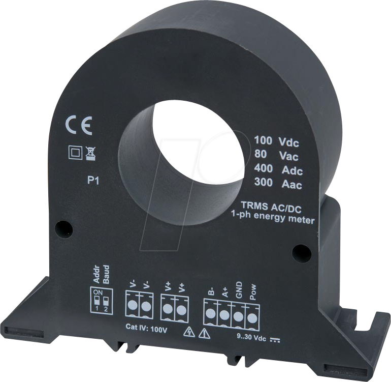 CABA 180000 - Stromwandler / Messumformer, 300 A AC/400 A DC, 80 VAC / 100 VDC