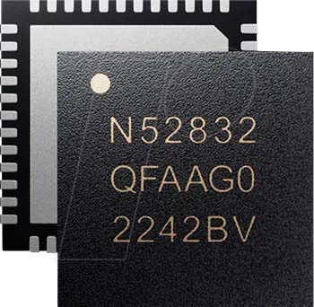 Thumbnail - NSC NRF52832 - Bluetooth 5 SoC, CortexM4, 2 Mbps, QFN-48