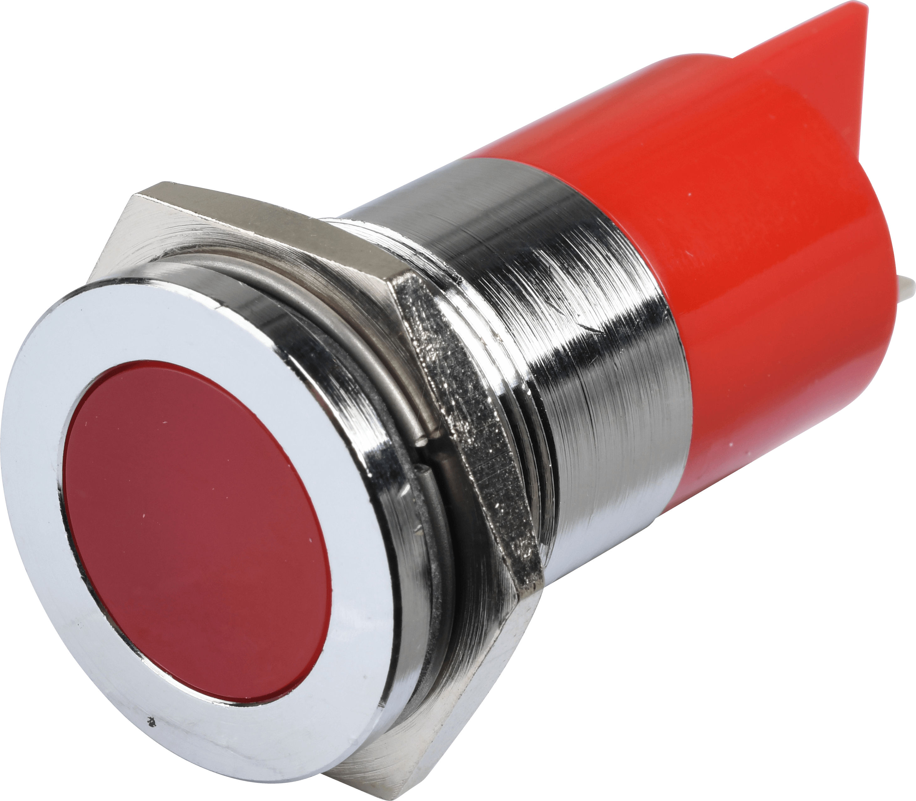 APM Q22F1C R24E - LED-Signalleuchte, rot, 24 V, Ø 22 mm, bündig, FASTON