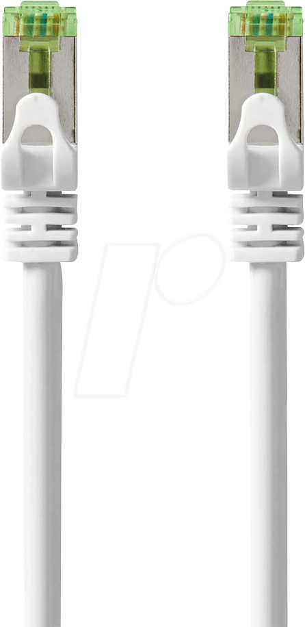 N CCGP85420WT100 - 10 m Patchkabel - Cat.7-Rohkabel weiß