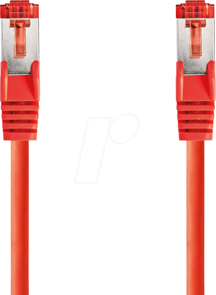 N CCGL85221RD30 - Patchkabel, Cat.6, S/FTP, 3 m, rot