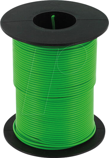 ECON KL025GN50 - Kupferlitze 0,25qmm grün Spule 50m