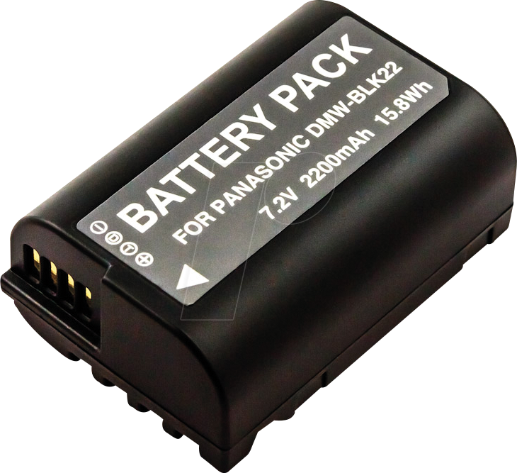 AKKU 42938 - Akku, Camcorder, kompatibel, 2200 mAh, Panasonic