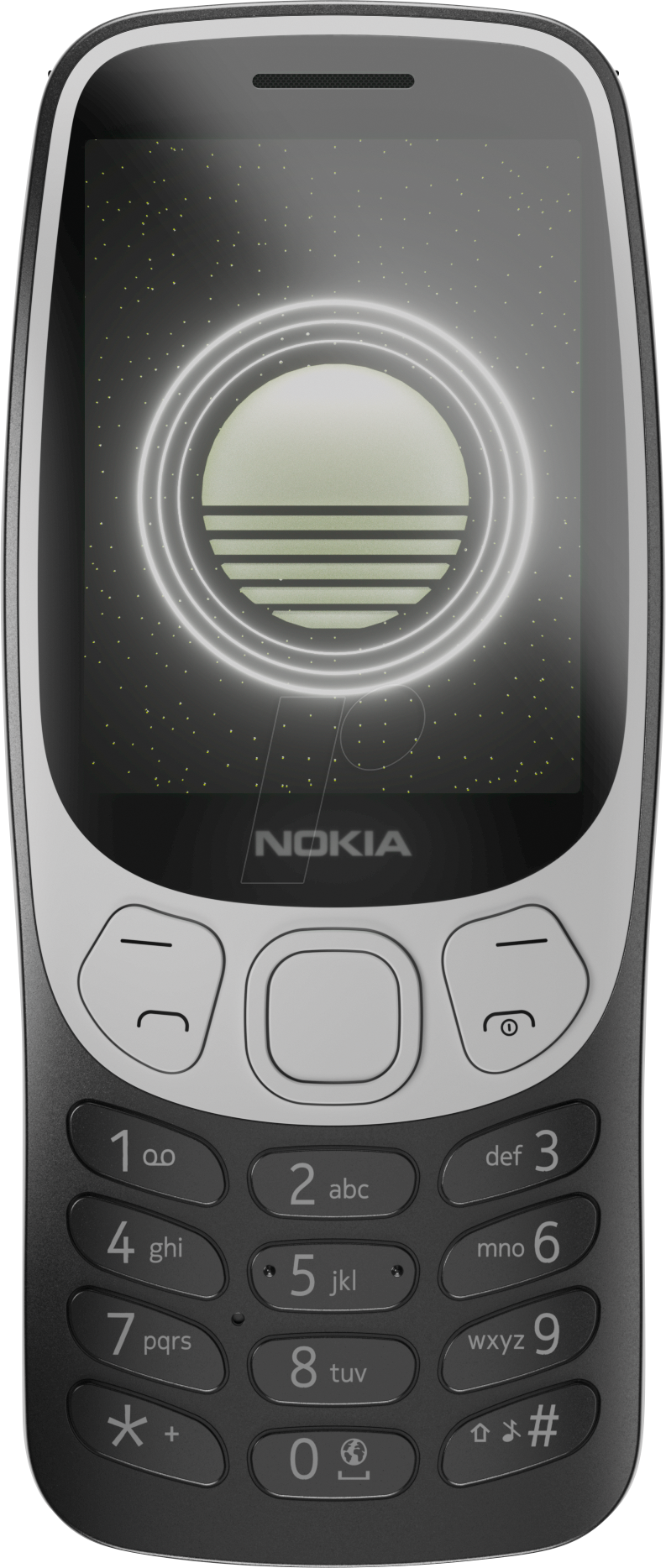 NOKIA 3210 25 SW - Mobiltelefon, 3210 4G (2024), schwarz