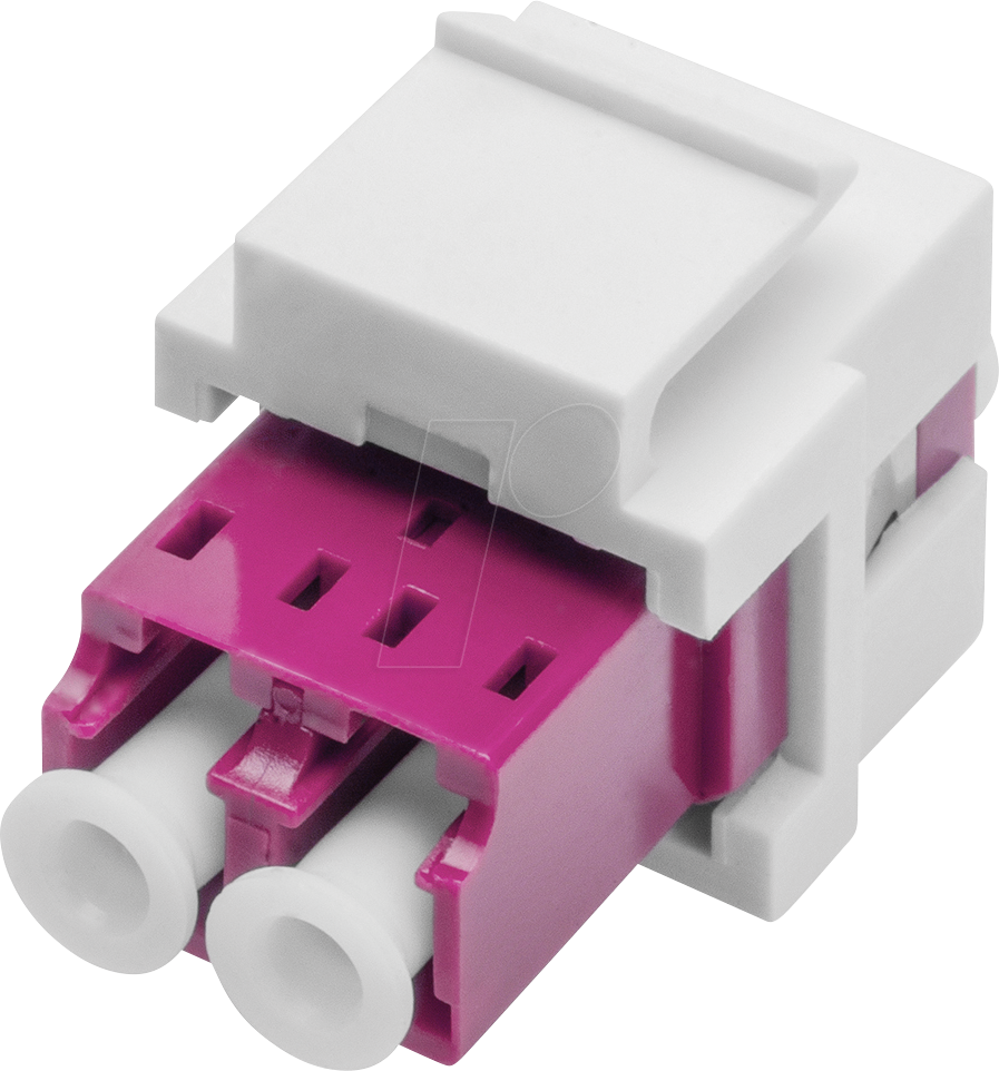 DIGI DN-96019-1K - Keystone Modul, LWL Kupplung, LC Duplex, Multimode