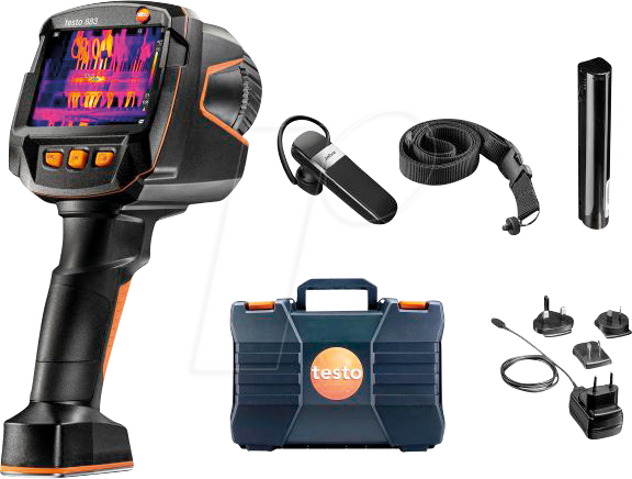TESTO 0560 8830 - Wärmebildkamera testo 883, -30 … +650°C, WiFi, USB, Bluetooth®