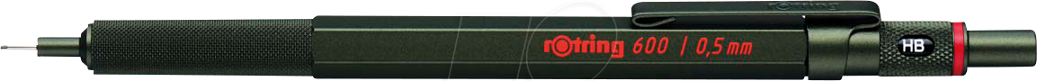 ROTRING 2114268 - rOtring 600 Druckbleistift, 0,5mm, grün