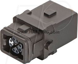 HAN 918 8315 - Einsätze, 8-polig, Baugröße 1A, gerade