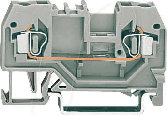 WAGO 280-901 - Durchgangsklemme, 2-Leiter, 1-pol, Ø 0,08 - 2,5 mm