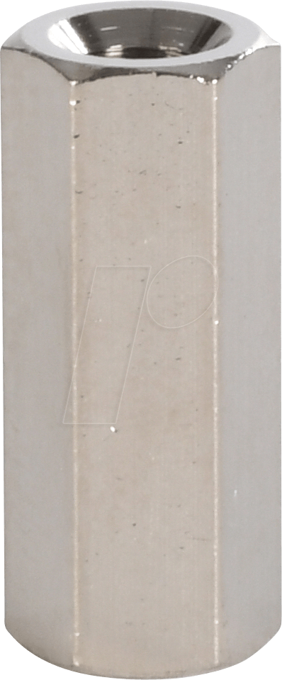 VT DI4 18MM - Distanzhülsen, Metall, 6-Kant, M4, 18mm